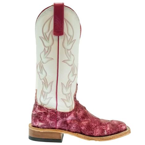 Anderson Bean Hot Pink Shaved Big Bass Color Changing Women's Boots